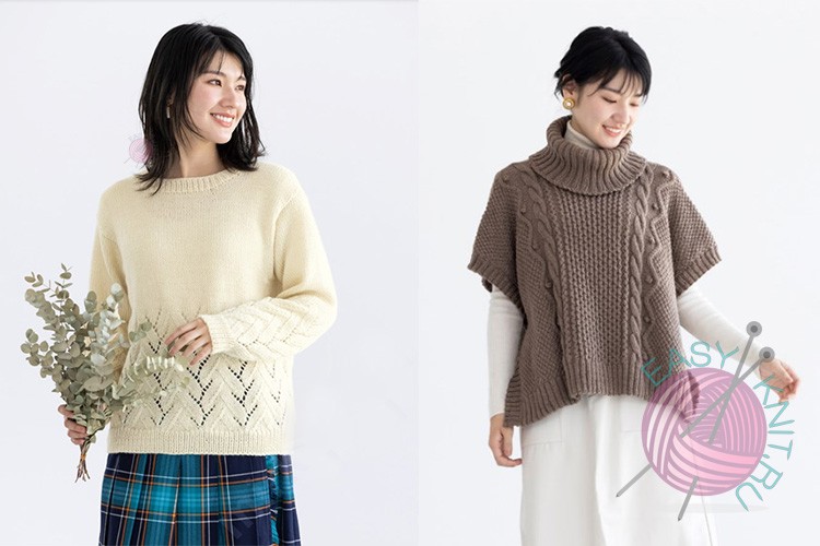 Базовые модели джемперов журнала Autumn-Winter от Knit Ange