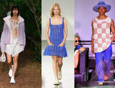 Из мира моды. Вязаные модели одежды от дизайнеров на лето 2024