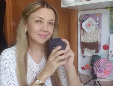 Апрельские проекты: готовая футболка и кардиган из бабушкиных квадратов